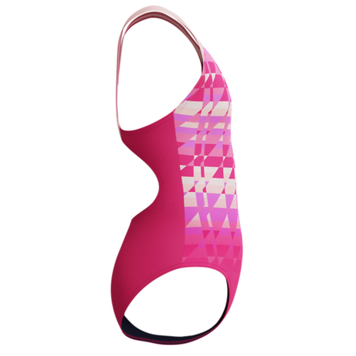 Costum inot fete Speedo Splashback roz– Endurance+, rezistent la clor [4]