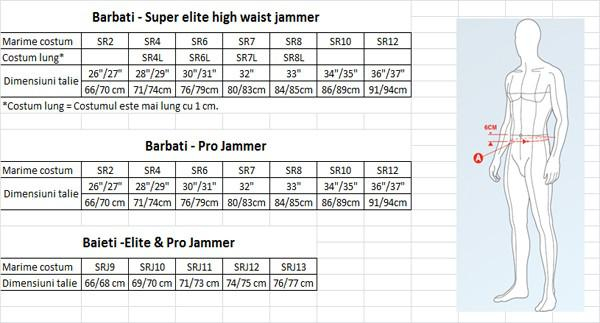 Costum profesional inot Speedo pentru baieti Fastskin pro jammer [2]