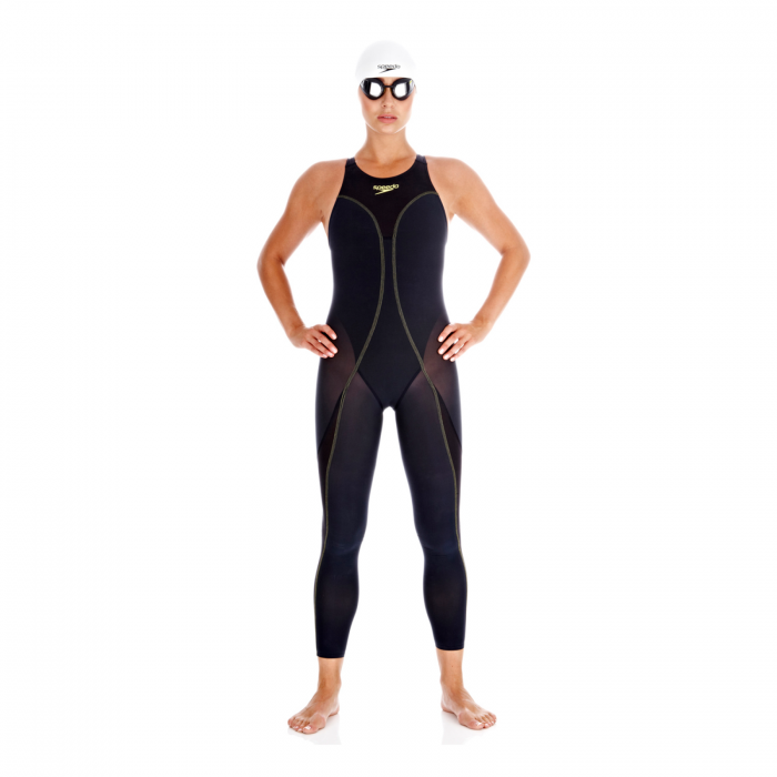 Costum profesional inot Speedo pentru femei Fastskin openwater recordbreaker legskin [3]