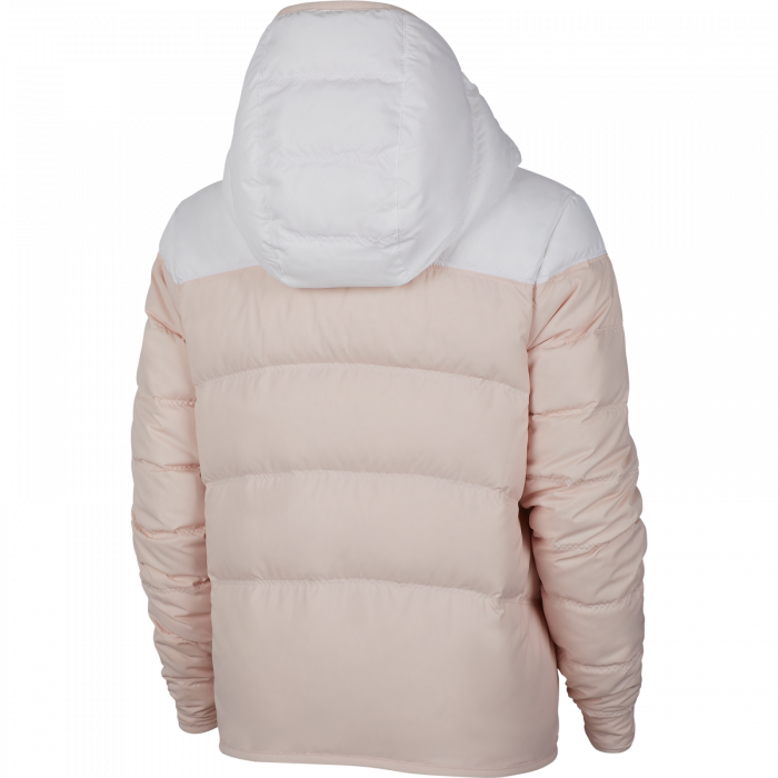 Geaca cu doua fete femei Nike Nsw Wr Dwn Fill Jkt Rev alb/roz [2]