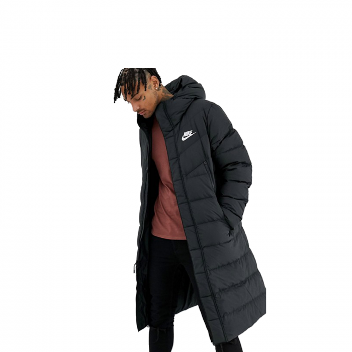 Geaca lunga barbati Nike Nsw Dwn Fill Wr Prka Hd negru [2]