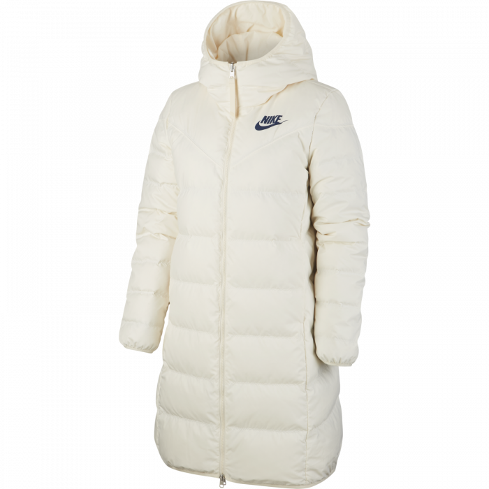 Geaca lunga cu doua fete femei Nike Nsw Wr Dwn Fill Prka Rev crem/albastru [2]