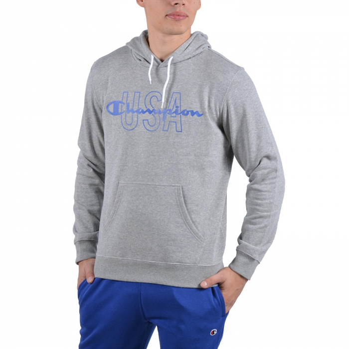 Hanorac barbati Champion Hooded Sweatshirt gri [2]