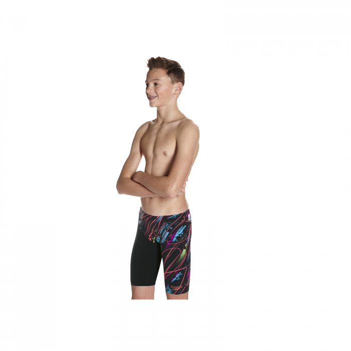 Jammer baieti Speedo End + Hg/Wst negru/rosu [4]