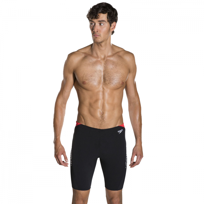 Jammer barbati Speedo Boom Splice negru/alb [4]