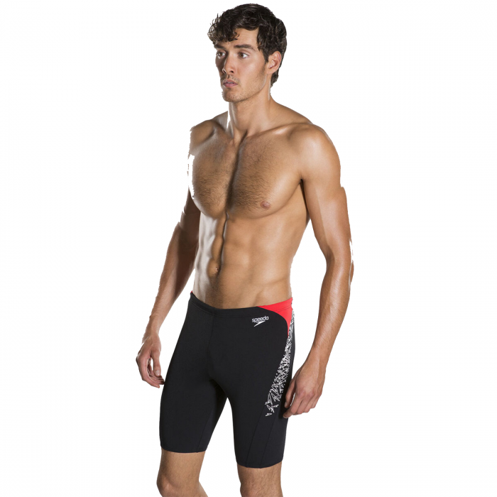 Jammer barbati Speedo Boom Splice negru/alb [3]
