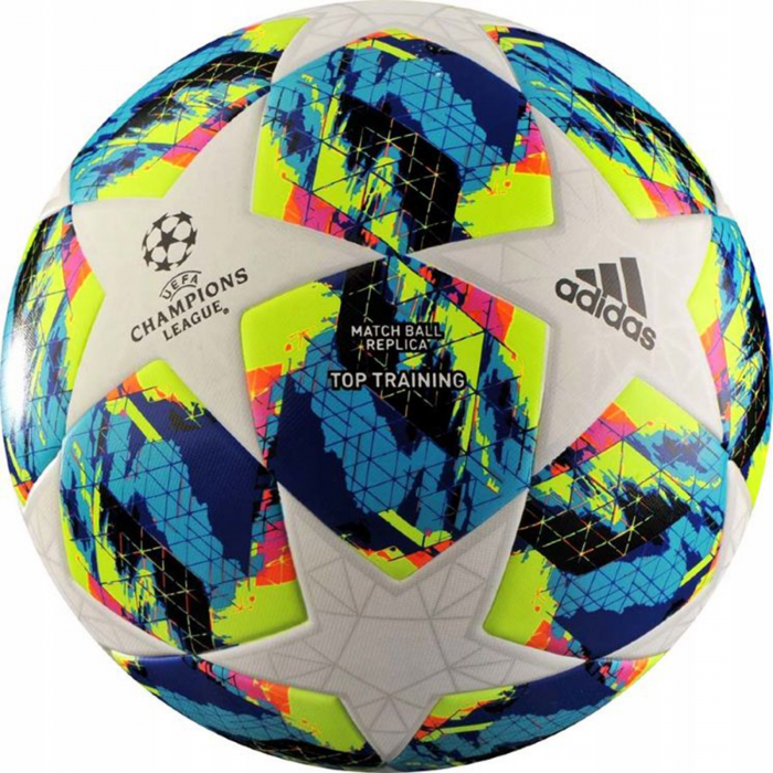 Minge fotbal Adidas Finale Top alb/albastru [2]