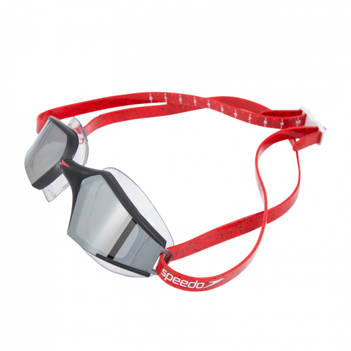 Ochelari adulti unisex Speedo Aquapuls Max Mirror V3 Negru/Argintiu [2]