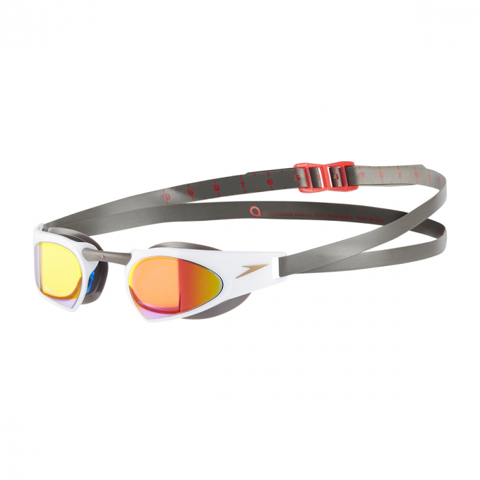 Ochelari inot adulti Speedo Fastskin Prime alb/rosu [2]