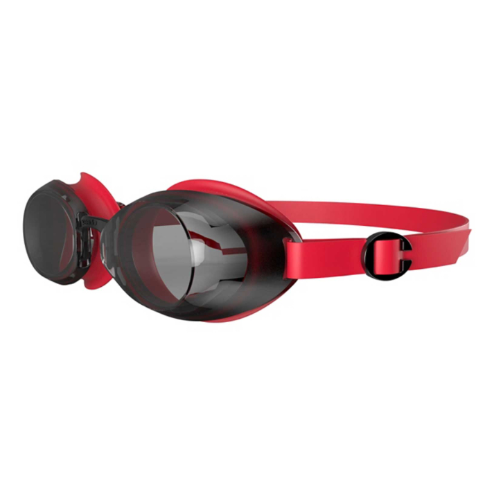 Ochelari inot adulti Speedo Jet 2.0 rosu/fumuriu – anti-fog, protectie UV, lentile fumurii [3]