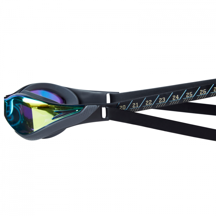 Ochelari inot adulti unisex Speedo Fastskin Pure Focus Mirror negru/auriu [5]