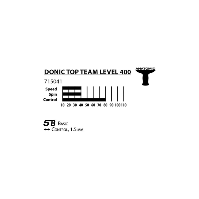 Paletă tenis de masă Donic Schildkröt Top Teams 400 [2]
