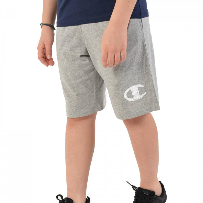 Pantaloni scurti copii Champion Bermuda gri [4]