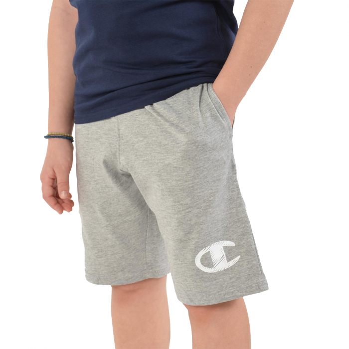 Pantaloni scurti copii Champion Bermuda gri [3]