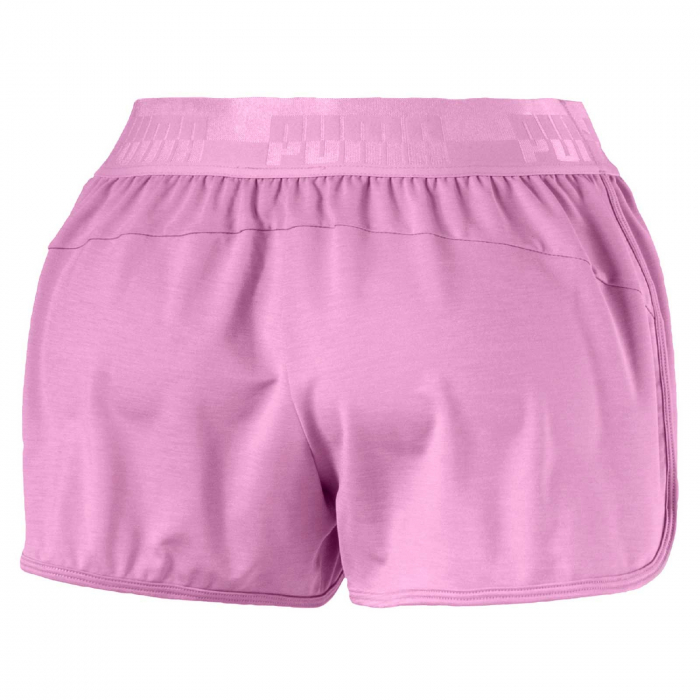 Pantaloni scurti sport femei Puma SOFT SPORT Drapey mov [2]