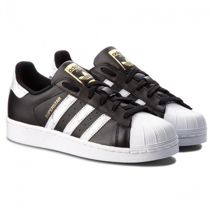 Pantofi sport barbati Adidas SUPERSTAR negru/alb [2]
