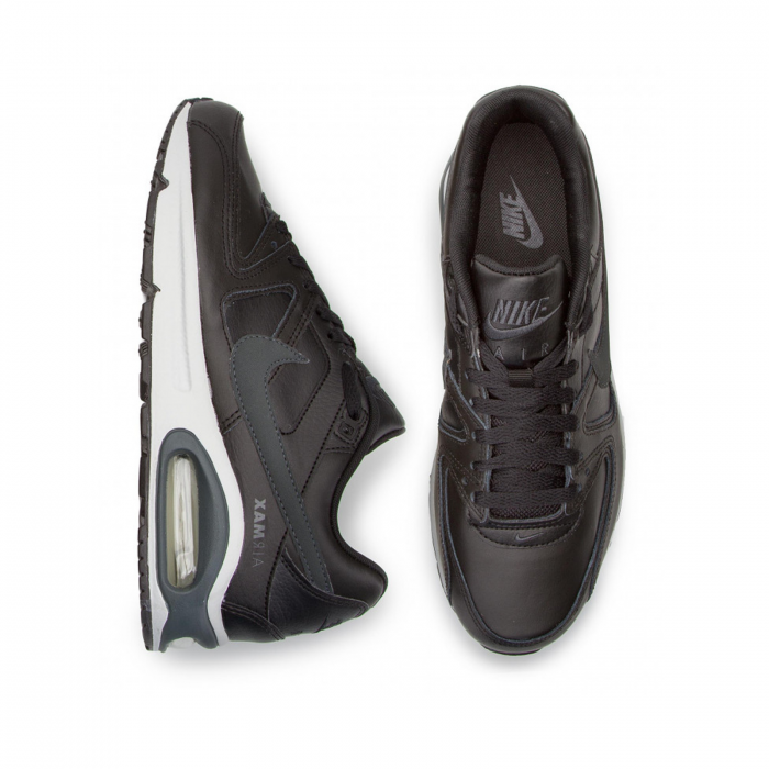Pantofi sport barbati Nike Air Max Command Leather negru/gri [4]