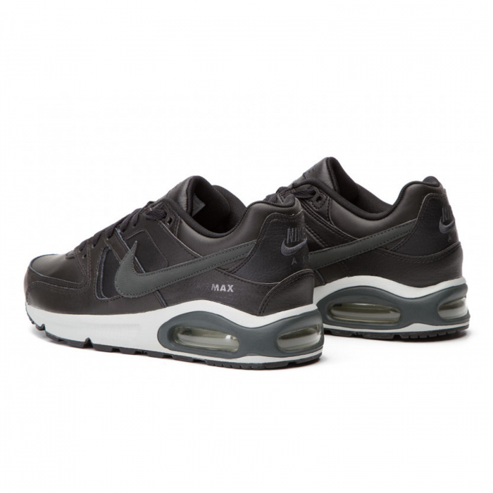 Pantofi sport barbati Nike Air Max Command Leather negru/gri [5]