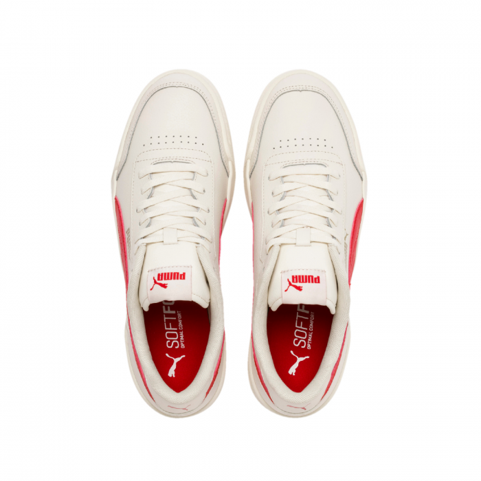 Pantofi sport barbati Puma Caracal alb/rosu [4]