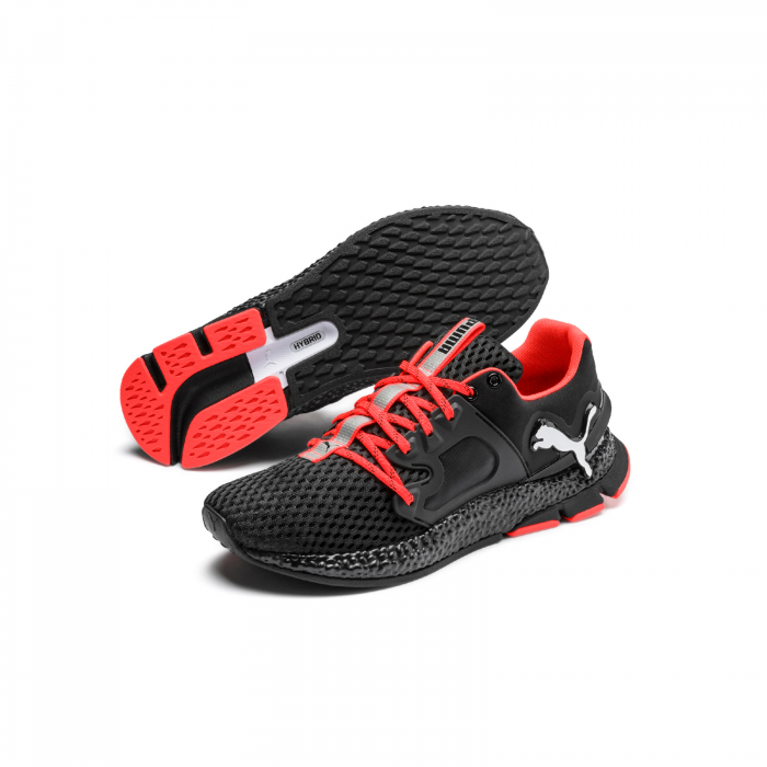 Pantofi sport barbati Puma Hybrid Sky negru/rosu [3]