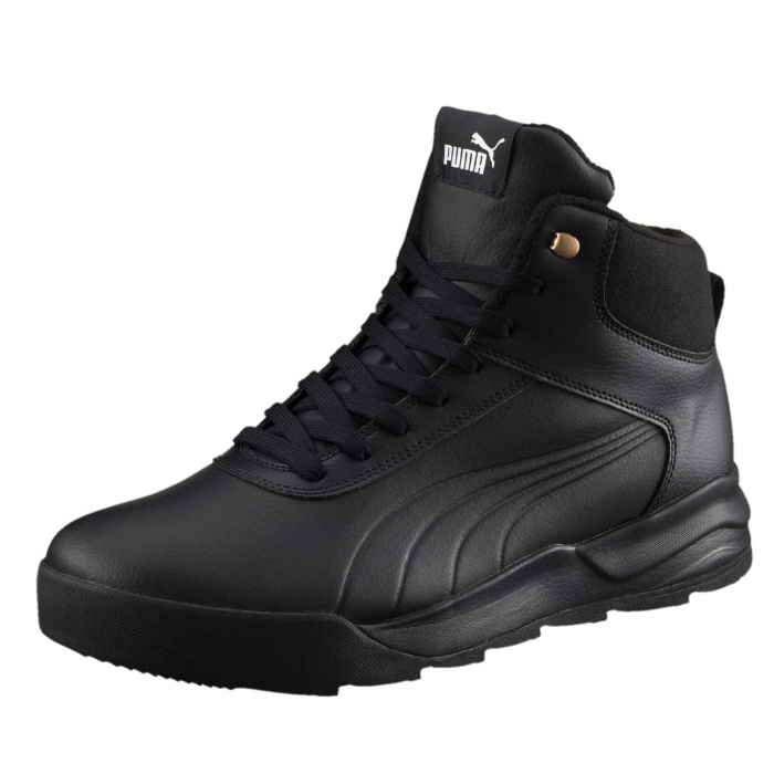 Pantofi sport inalti barbati Puma Desierto Sneaker L  negru [3]