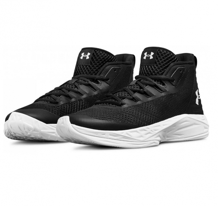 Pantofi sport inalti barbati Under Armour UA Jet Mid negru/alb [3]