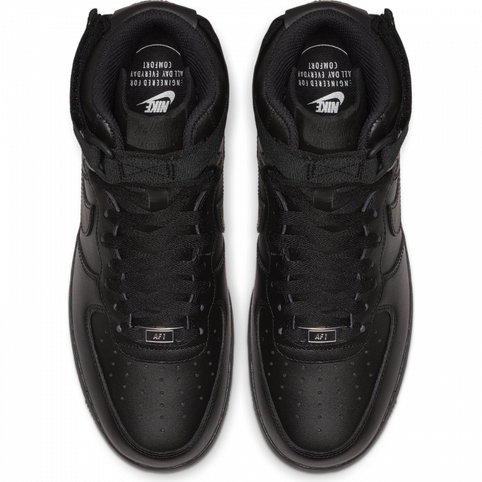 Pantofi sport inalti femei Nike Wmns Air Force 1 High negru [4]
