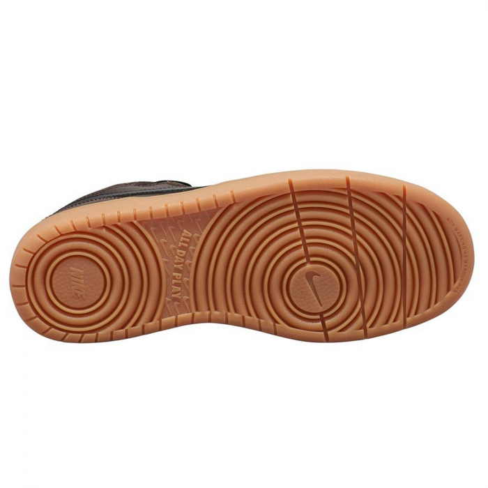 Pantofi sport medii copii Nike Court Borough Mid 2 Boot (Gs) maro [2]