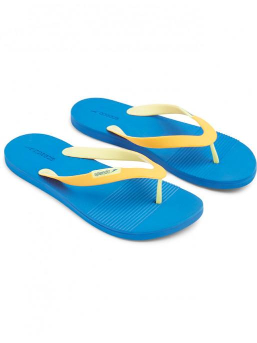 Papuci barbati Speedo Saturate II albastru/portocaliu [2]
