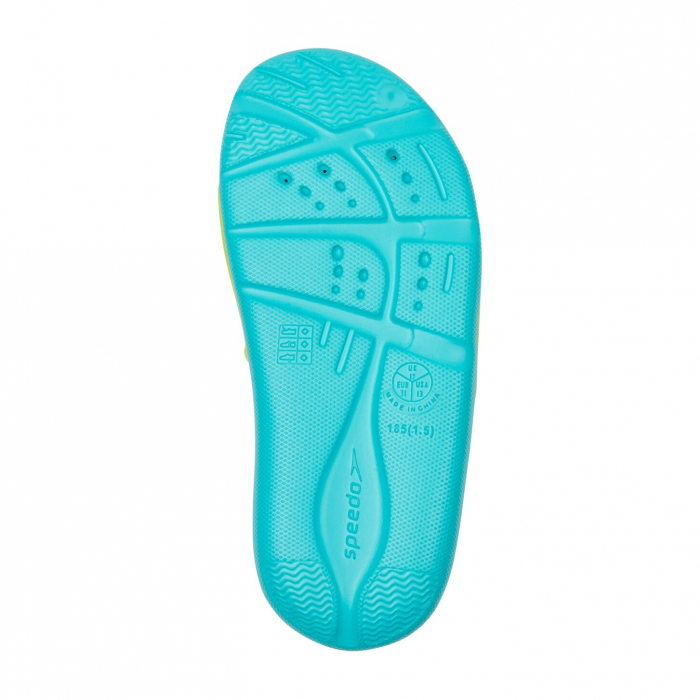 Papuci copii Speedo Atami Core unisex albastru/verde [2]