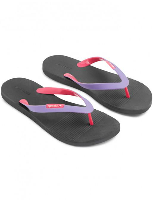 Papuci femei Speedo Saturate II gri/mov [2]