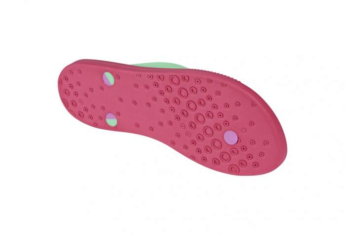 Papuci femei Speedo Saturate II roz/verde [6]