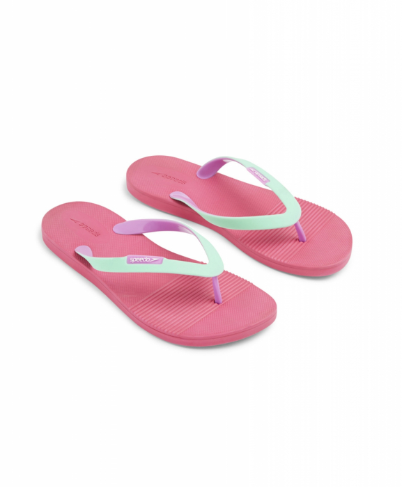 Papuci femei Speedo Saturate II roz/verde [3]