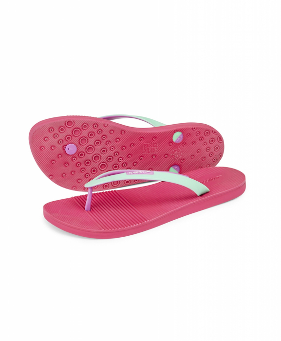 Papuci femei Speedo Saturate II roz/verde [4]