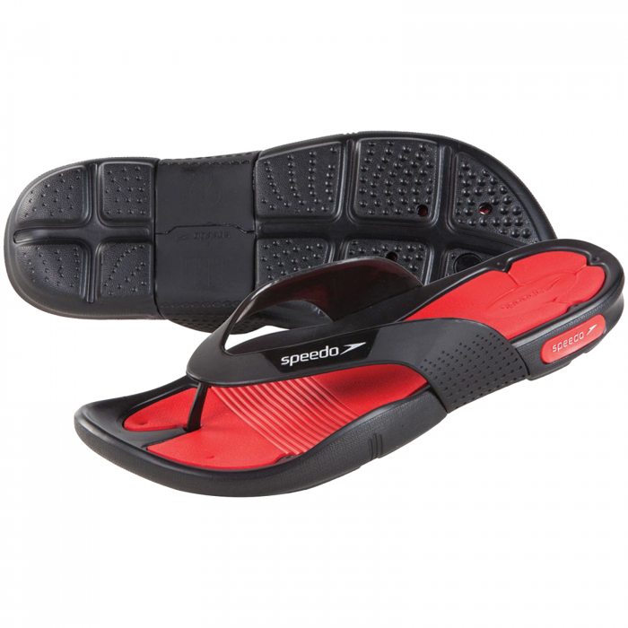 Papuci Speedo barbati Pool Surfer rosii [3]