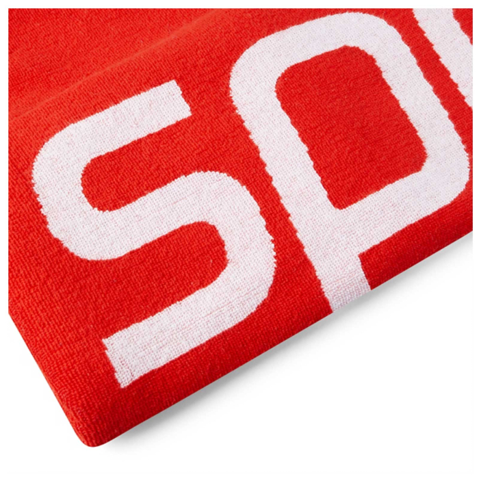Prosop Speedo Logo rosu/alb – prosop piscina 100% bumbac, absorbant, 75x145 cm - Copie [2]