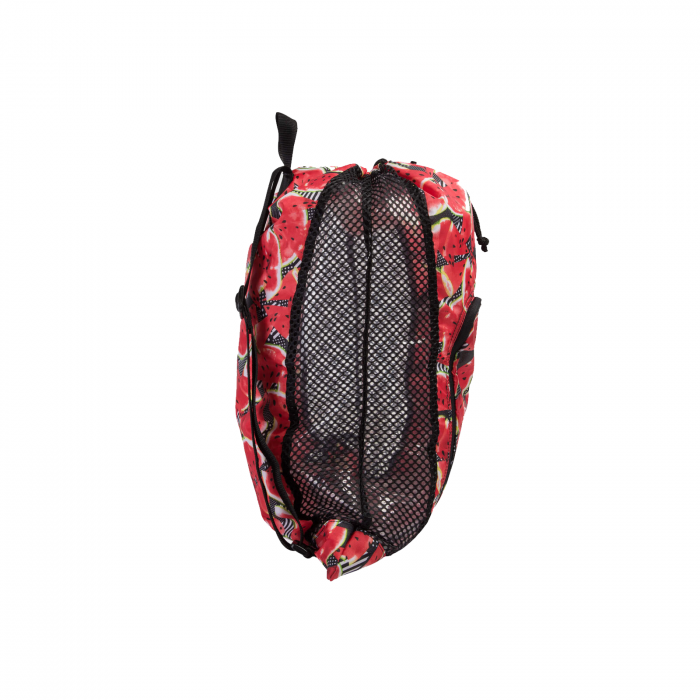 Saculet de plasa pentru accesorii Speedo DeLuxe negru/rosu [2]