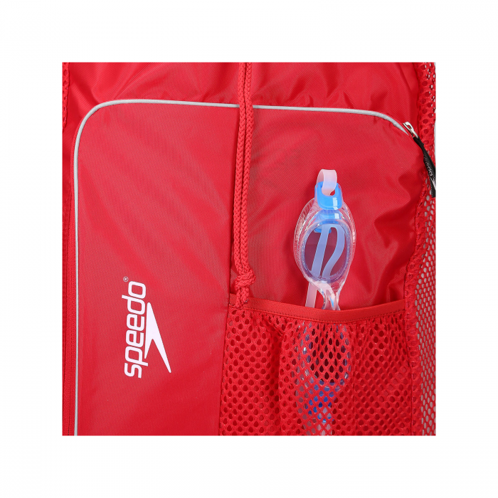 Saculet de plasa pentru accesorii Speedo DeLuxe rosu [5]