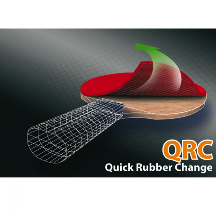 Set 2 fete pentru paleta tenis de masa Donic-Schildkrot 7000 Liga, 2.3 mm [2]