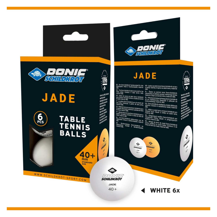 Set de mingi de tenis de masă Donic Schildkröt Jade – 6 buc [2]