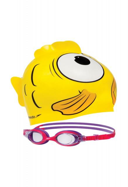 Set pt copii casca si ochelari  sea squad Speedo [3]