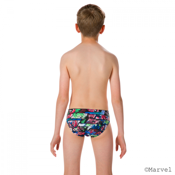 Slip baieti Speedo Disney Marvel Alv Disney 6.5 cm negru/albastru [4]