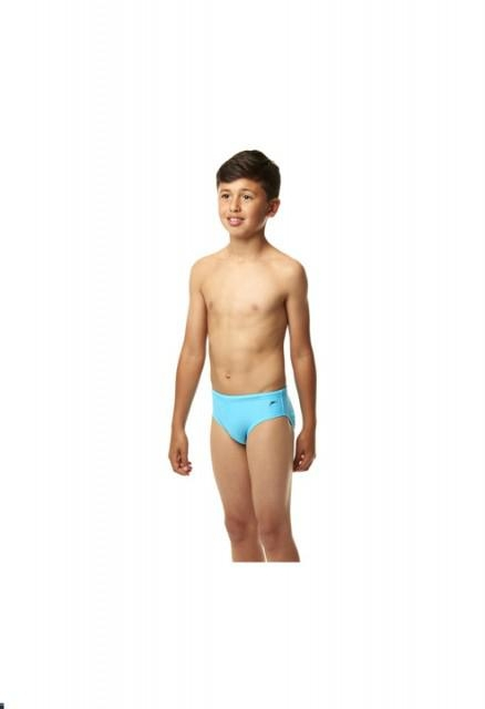 Slip inot baieti Speedo Essential Logo 6.5 cm albastru/bleumarin [2]