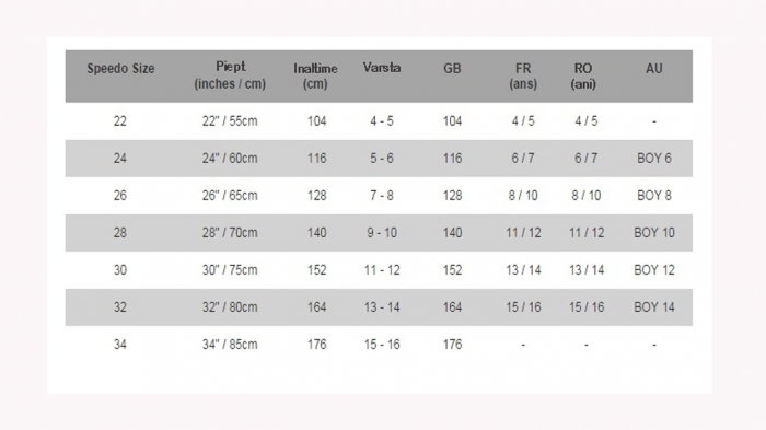 Sort baie baieti Speedo Challenge 15 cm bleumarin/alb [4]