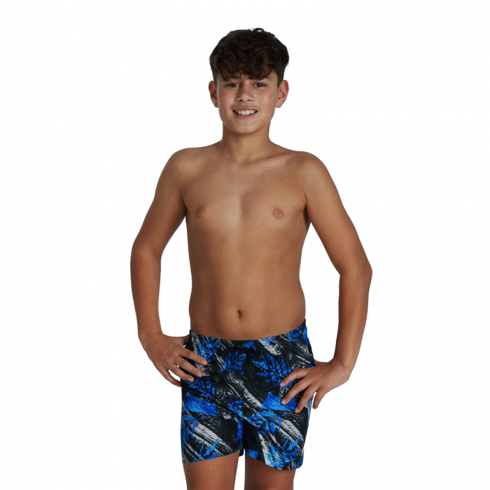 Sort baie baieti Speedo Printed 13" negru/albastru [6]