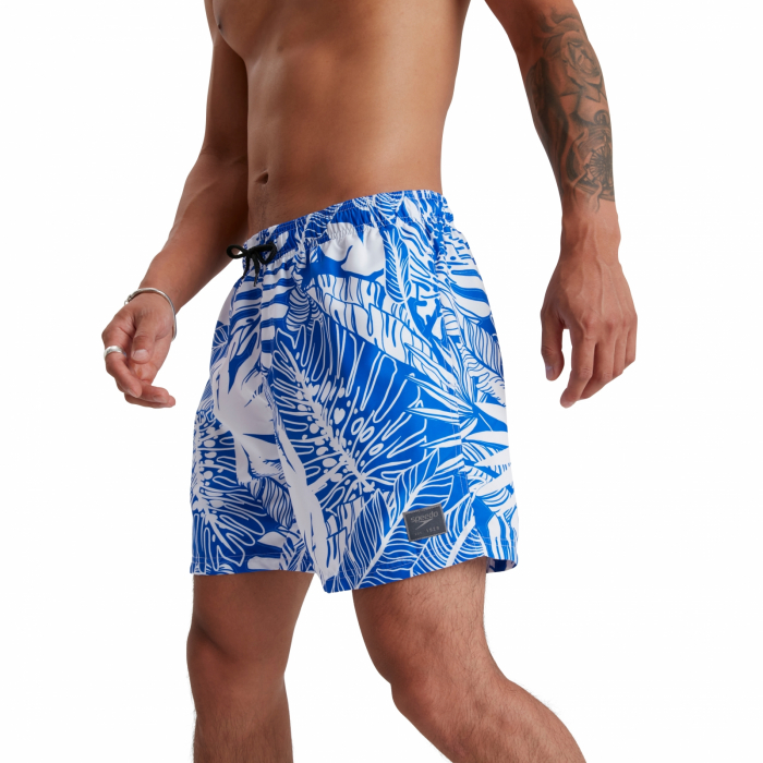 Sort baie barbati Speedo Prime Leisure 16" blue/alb [2]