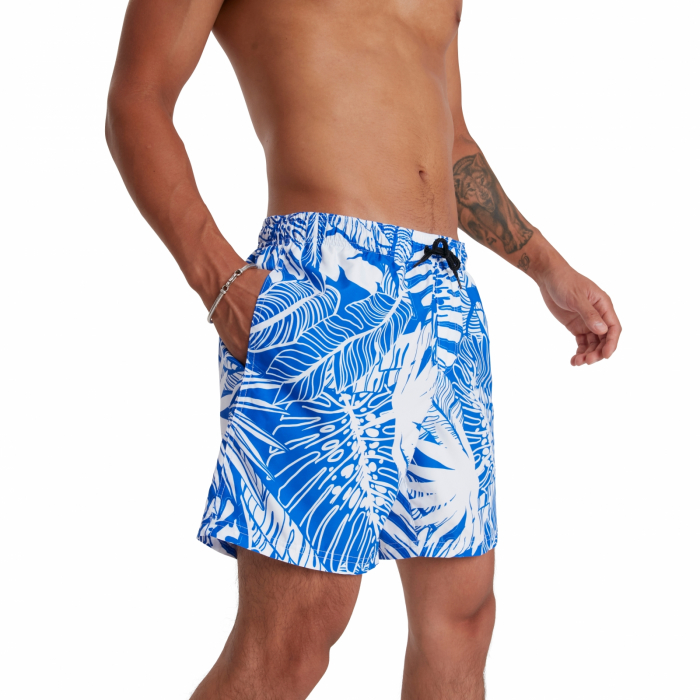 Sort baie barbati Speedo Prime Leisure 16" blue/alb [3]