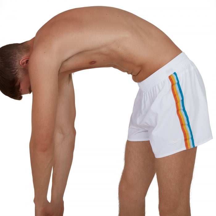 Sort baie barbati Speedo Retro 13" alb [5]