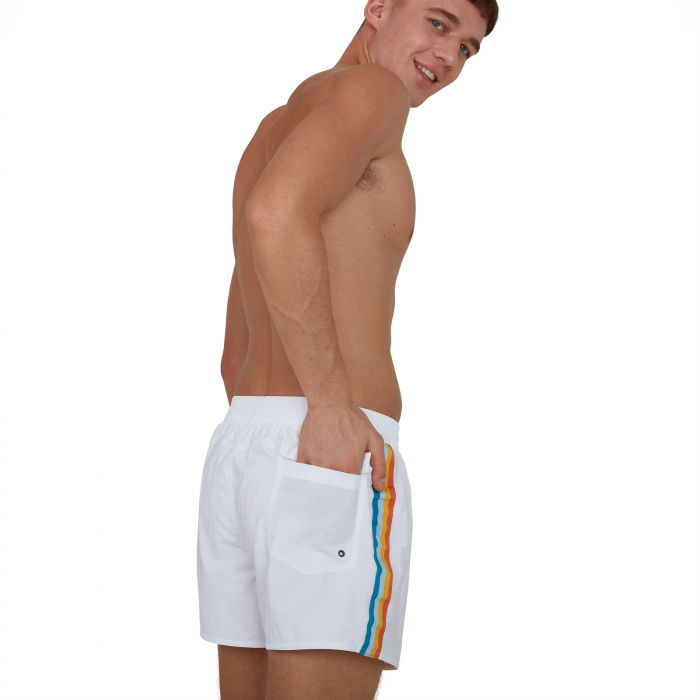 Sort baie barbati Speedo Retro 13" alb [6]