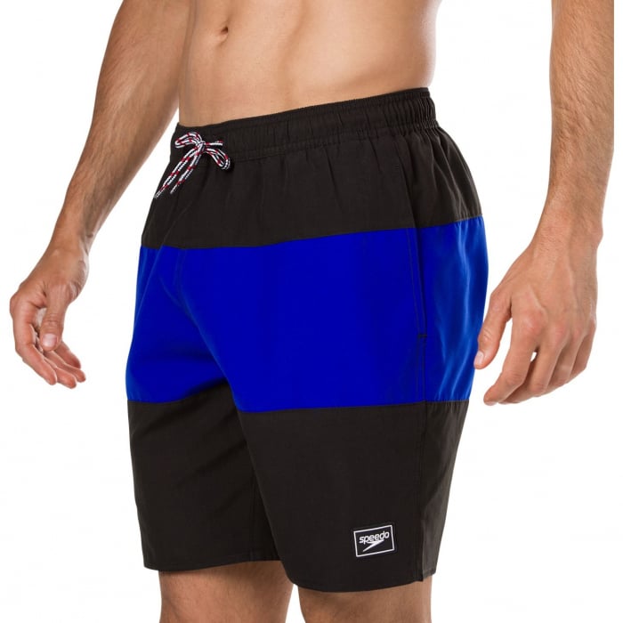 Sort barbati Speedo Panel Leisure 18" negru/albastru [4]